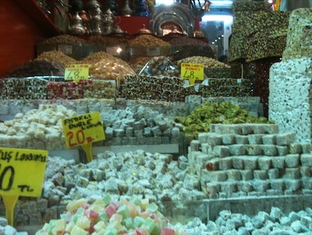 Istanbul Bazaar, a Fasil, and a Cat