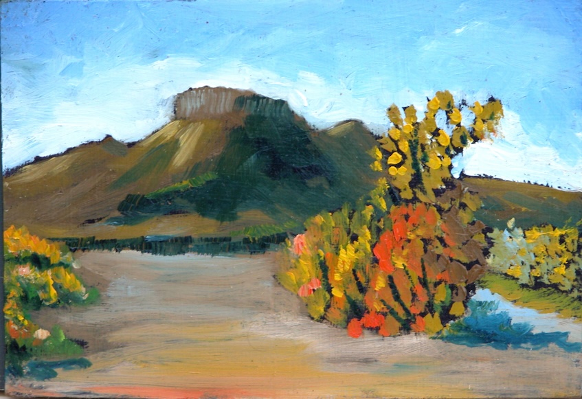 Table Mesa from Agua Fria River